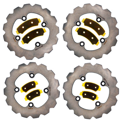 CFMoto ZForce 950/800 2020-2026 Ridge Rider Rotor and Pad Kit