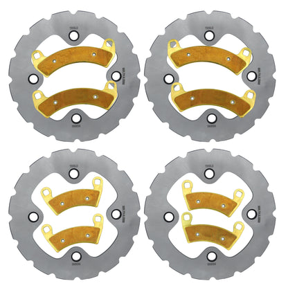 Polaris RZR XP TURBO/XP 4 TURBO/PRO XP/PRO XP 4/Turbo S 2016-2026 Ridge Rider Rotor and Pad Kit