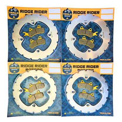 Can-Am Commander/Commander MAX 1000R/700 2021-2026 Ridge Rider Rotor and Pad Kit