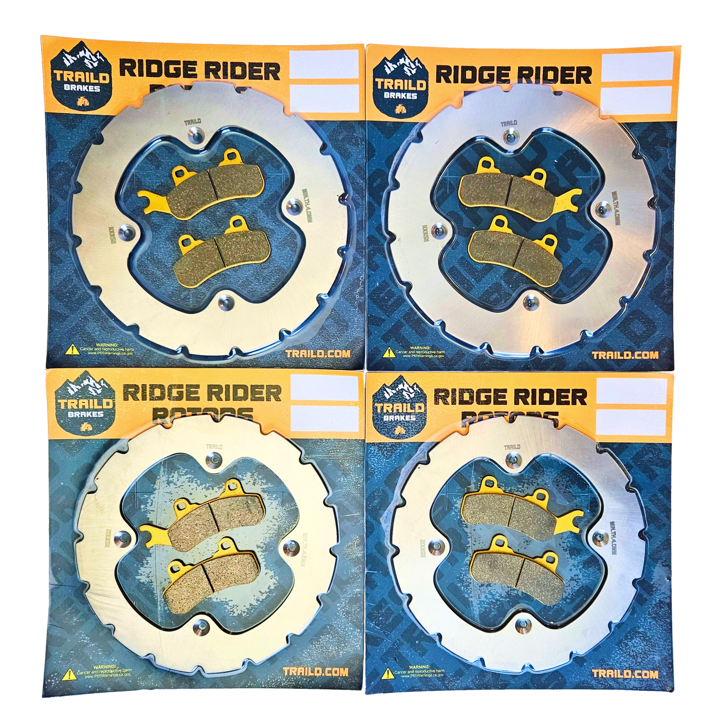Can-Am Maverick Sport/Trail 2018-2026 Ridge Rider Rotor and Pad Kit