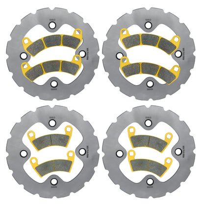 Polaris RZR XP TURBO/XP 4 TURBO/PRO XP/PRO XP 4/Turbo S 2016-2026 Ridge Rider Rotor and Pad Kit