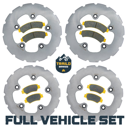 CFMoto U10 PRO/U10XL PRO 2025-2026 Ridge Rider Rotor and Pad Kit