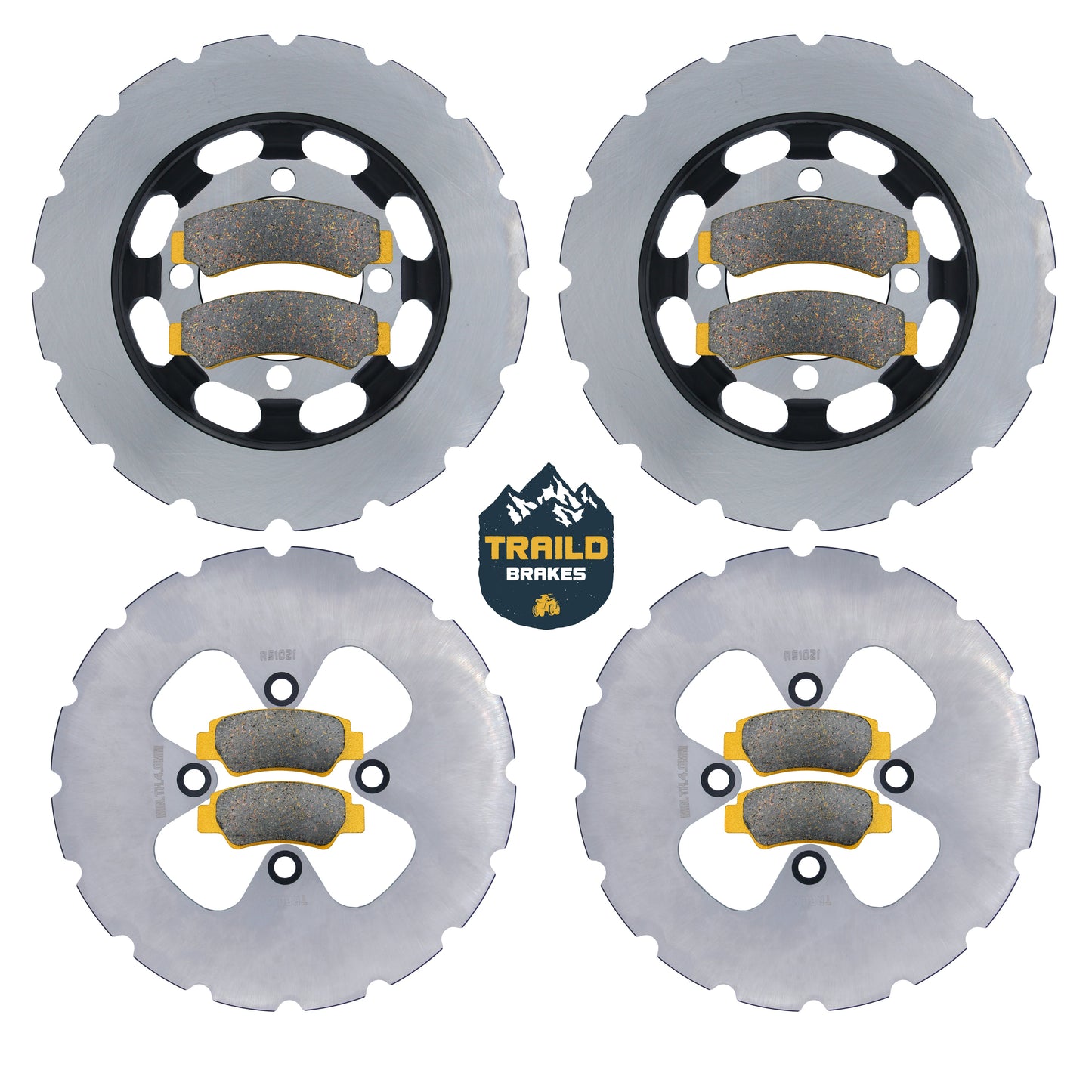 CFMoto CFORCE 800/1000 2024-2026 Ridge Rider Rotor and Pad Kit