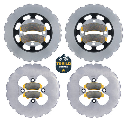 CFMoto CFORCE 800/1000 2024-2026 Ridge Rider Rotor and Pad Kit