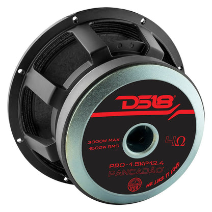 PANCADÃO Mid-Bass Loudspeaker 12" 1500 Watts Rms 4-Ohm