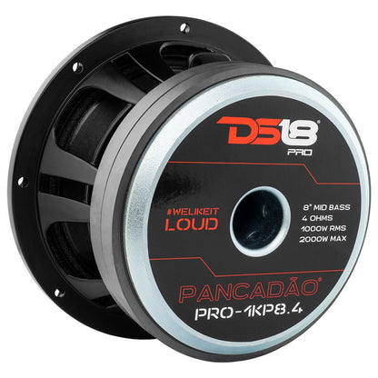 PANCADÃO Mid-Bass Loudspeaker 8" 1000 Watts Rms 4-Ohm