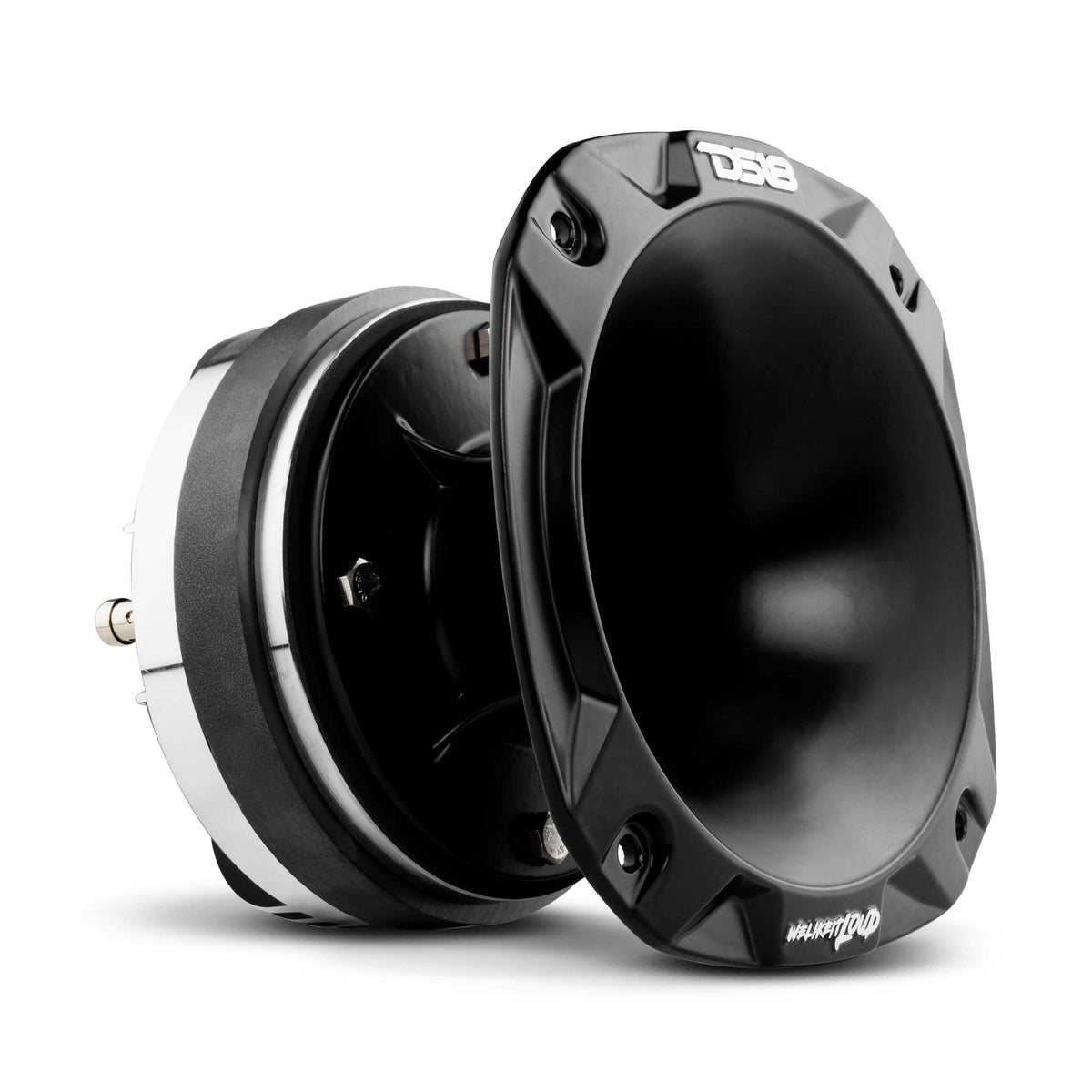 2" Driver Short Horn Kit 320 Watts 2" Titanium 8-Ohm Vc (PRO-D1+PRO-HA52/BK)
