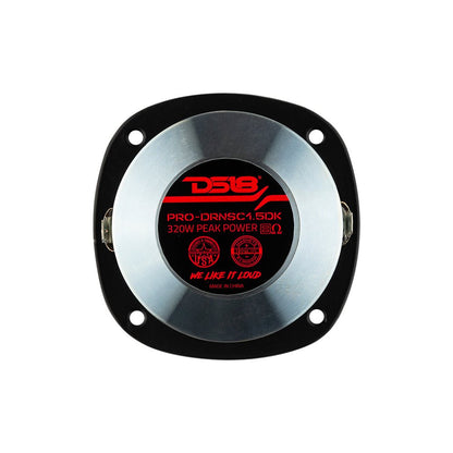 1" Neodymium Driver And Horn Kit 160 Watts 1.5" Polyimide 8-Ohm Vc