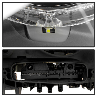 SPYDER 11-13 BMW 528i/535i OE Left Halogen w/ LED Halo Projector Headlight (PRO-JH-BF1011-H-OE-L) 9959295