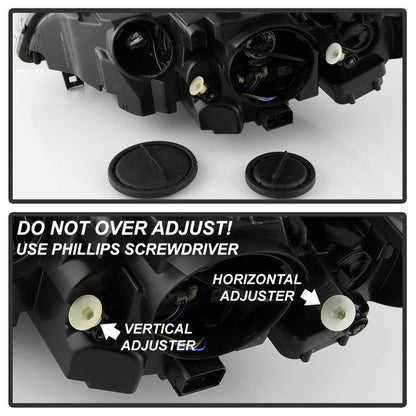 SPYDER xTune 08-14 BMW X6 Passenger Side HID AFS Projector Headlights - OEM Right (PRO-JH-BX608-AFS-OE-R) 9943867