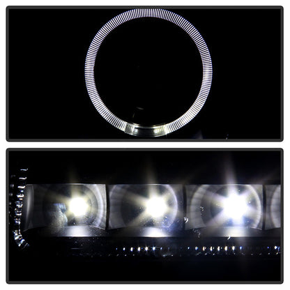 SPYDER Xtune Chrysler 300C 05-10 ( Not 300 ) Halo Projector Headlights Black PRO-JH-C300C-LED-BK 9027734