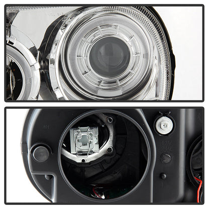 SPYDER Xtune Chrysler 300C 05-10 ( Not 300 ) Halo Projector Headlights Chrome PRO-JH-C300C-LED-C 9027741