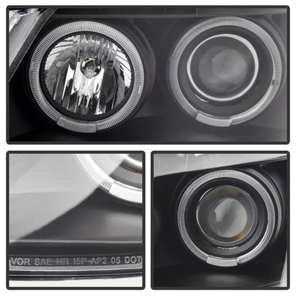 SPYDER Xtune Chevy Cobalt 05-10 Halo Projector Headlights Black PRO-JH-CCOB05-LED-BK 9027765