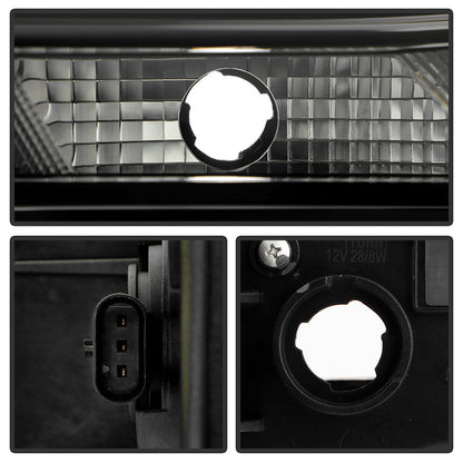 SPYDER xTune 23-25 Chevy Colorado OE Plus High/Low Beam Headlight - Black (PRO-JH-CCOL23-OEP-LED-BK) 9960277