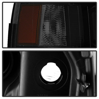 SPYDER Xtune Chevy Silverado 1500/2500 07-13 Halo Projector Headlights Black Smoked PRO-JH-CS07-LED-BSM 9030277