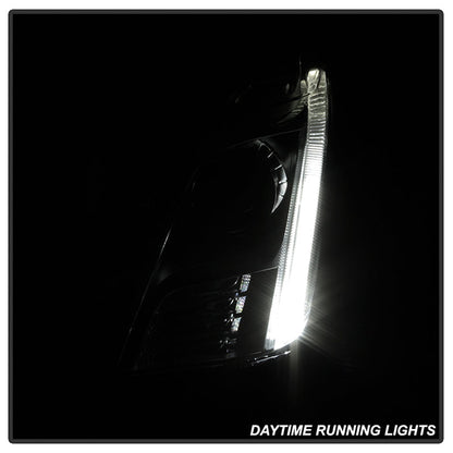 SPYDER xTune 13-15 Cadillac XTS Xenon w/AFS HID OE Projector Headlights Chrome Left - PRO-JH-CXTS13-AFS-C-L 9937231