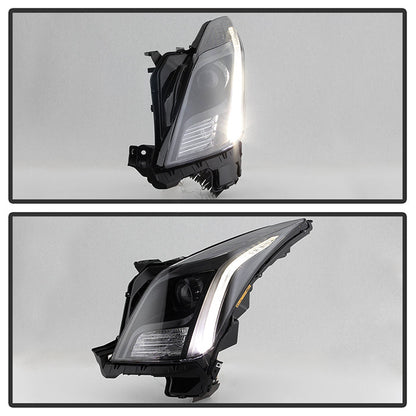 SPYDER xTune Cadillac XTS 13-17 Xenon non-AFS HID OE Projector Headlights PRO-JH-CXTS13-HID-BK 9945823
