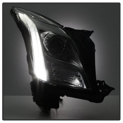 SPYDER xTune 13-15 Cadillac XTS Xenon Non-AFS OEM HID Proj Headlight - Chrm - Left (PRO-JH-CXTS13-HID-C-L) 9937217