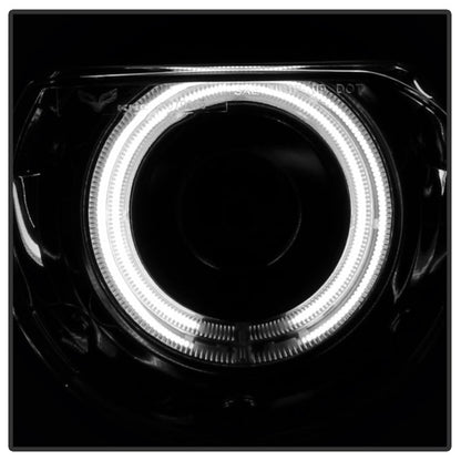 SPYDER xTune Dodge Challenger 08-14 Halogen Only Halo Projector Headlights Black PRO-JH-DCHAL08-HA-BK 9039249