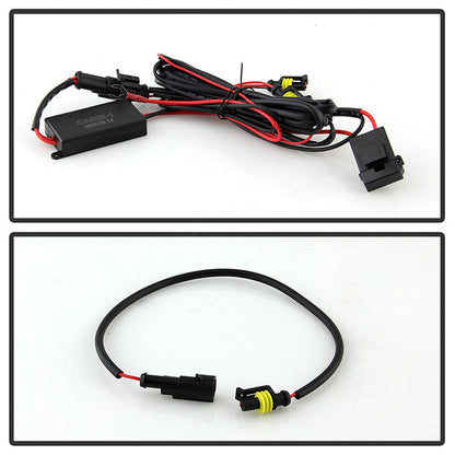 xTune GMC Sierra 1500 14-15 Sierra 2500 3500 15-17 Headlight Halogen Mdls- Black PRO-JH-GS14-FLED-BK 9050107