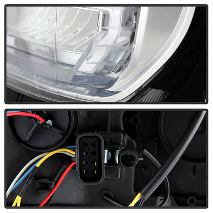 xTune GMC Sierra 1500 14-15 Sierra 2500 3500 15-17 Headlight Halogen Mdls- Chrome PRO-JH-GS14-FLED-C 9050114