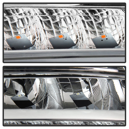 xTune GMC Sierra 1500 14-15 Sierra 2500 3500 15-17 Headlight Halogen Mdls- Chrome PRO-JH-GS14-FLED-C 9050114