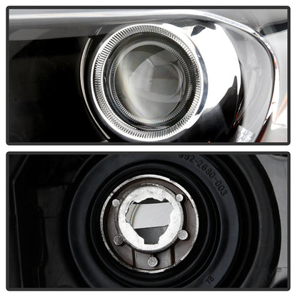 SPYDER xTune 13-15 Honda Accord LED Blue Start / Sequential Signal DRL Proj - Blk - PRO-JH-HA14-4D-SLED-BK 9944468