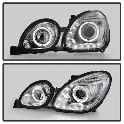 SPYDER Xtune Lexus GS300/GS400/GS430 98-05 Halogen Only Halo Projector Headlights Chrome PRO-JH-LGS98-LED-C 9027833