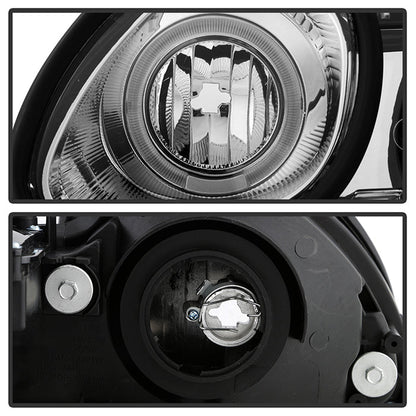 SPYDER Xtune Lexus GS300/GS400/GS430 98-05 Halogen Only Halo Projector Headlights Chrome PRO-JH-LGS98-LED-C 9027833