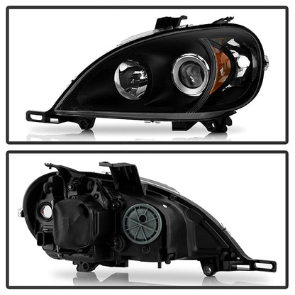 SPYDER Xtune Mercedes Benz W163 Ml-Class 98-01 ProjectOEr Headlights Black PRO-JH-MBW16398-BK 9028212