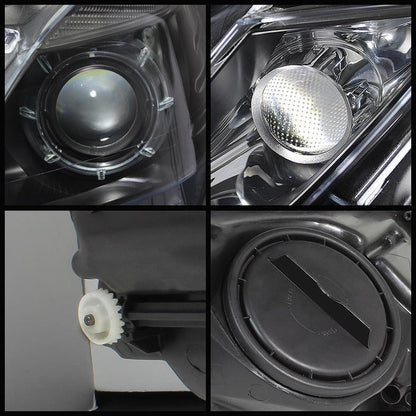SPYDER Xtune Mercedes E-Class 10-12 OE Projector Headlights (w/AFS. Hid Fit) Black PRO-JH-MBW21210-AFS-BK 5075826