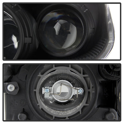 SPYDER 08-09 Nissan Altima Coupe (Halogen Only) Headlights - Black (PRO-JH-NA08-2D-LB-BK) 9047572