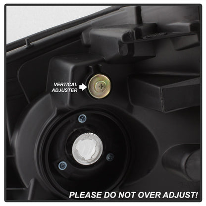 SPYDER Xtune Nissan Titan 04-14 Projector Headlights LED Halo Black PRO-JH-NTI04-LED-BK 5077103
