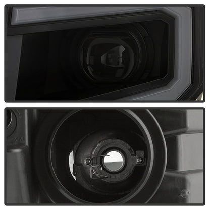 Xtune Nissan Titan (Halogen Only) 06-20 Projector Headlights Black Smoked PRO-JH-NTI16-LBBRL-BSM 9049231