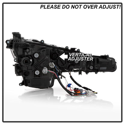 xTune Toyota Corolla 18-20 L LE Japan LED Proj Headlights-SE Style Black PRO-JH-TCOL20LJP-LED-BK 9949319