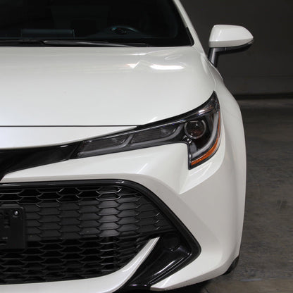 xTune US Built Toyota Corolla 18-20 L LE LED Proj Headlights-SE Style Black PRO-JH-TCOL20LUS-LED-BK 9949326
