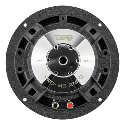 PRO 6.5" Neodymium Water resistant Full-Range Loudspeaker 200 Watts Rms 2-Ohm