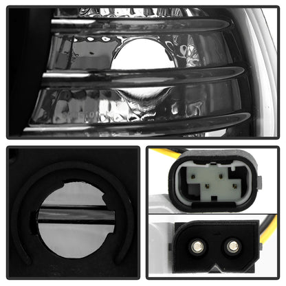 Spyder BMW E38 7-Series 99-01 Projector Headlights 1PC Xenon- LED Halo Blk PRO-YD-BMWE3899-HID-HL-BK 5008862