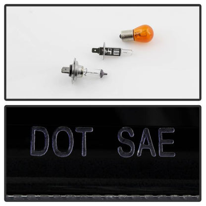Spyder BMW E90 3-Series 06-08 4DR Headlights - Halogen Model Only - Black PRO-YD-BMWE9005V2-AM-BK 5083432