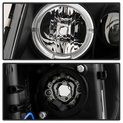 Spyder Chevy Cruze 11-14 Projector Headlights LED Halo -DRL Blk High H1 Low H7 PRO-YD-CCRZ11-DRL-BK 5037916