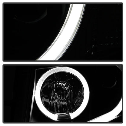 Spyder Chevy Cruze 11-14 Projector Headlights Light Tube DRL Blk PRO-YD-CCRZ11-LTDRL-BK 5074164