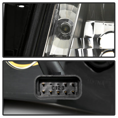 Spyder Cadillac Escalade 02-06 Projector Xenon/HID Model- LED Halo DRL Blk PRO-YD-CE02-HID-DRL-BK 5042286