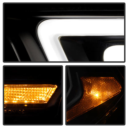 Spyder Dodge Durango 11-13 Halogen Model Only Projector Headlights - Black PRO-YD-DDU11SI-BK 5088284