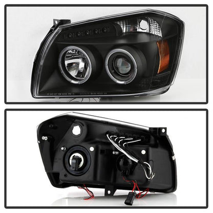 Spyder Dodge Magnum 05-07 Projector Headlights LED Halo LED Blk (Not Included) PRO-YD-DMAG05-LED-BK 5009876