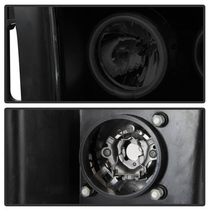 Spyder Dodge Ram 1500 02-05 03-05 Projector Headlights CCFL Halo LED Blk Smke PRO-YD-DR02-CCFL-BSM 5078797