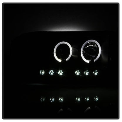 Spyder Dodge Ram 1500 02-05 03-05 Projector Headlights LED Halo LED Blk Smke PRO-YD-DR02-HL-BSM 5078384