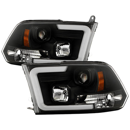 SPYDER 09-18 Dodge Ram 2500/3500 Factory Halogen Model Only (PRO-YD-DR09PL-SB-BK) 5088482