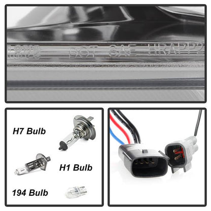 Spyder Signature Ford F150 18-19 (Halogen Model) Projector Headlights - Chrome (PRO-YD-FF15018-LB-C) 5086617