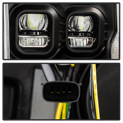 SPYDER Ford F150 20-21 Quad High-Power LED Module - Black (PRO-YD-FF15021HALAP-SBSEQ-BK) 5088833