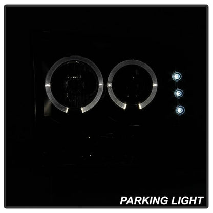 Spyder Ford F250 Super Duty 99-04 Projector Version 2 LED Halo LED Blk Smke PRO-YD-FF25099-1P-G2-BSM 5078452